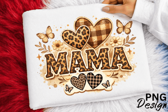 Download Mama Floral Heart PNG Design - Premium Bundle