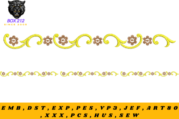 Download Floral Borders &amp; Elegant Embroidery - Elegant embroidery Collection