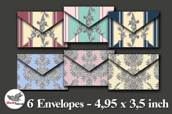 Download Mini Printable Envelopes A4 + Letter - Table Collection