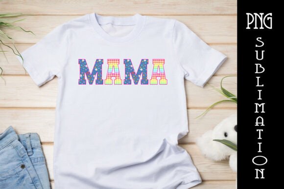 Download Retro Neon Mama Floral Checkered Png - Premium Resources