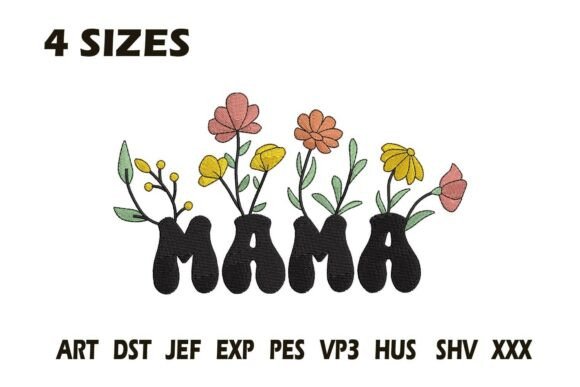 Download Mama Floral Embroidery - Mama floral Collection